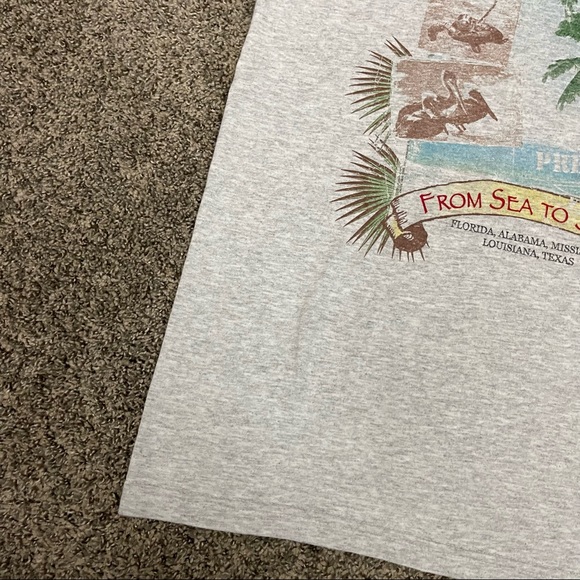 Save the Gulf Print T-shirt Size Medium - Picture 9 of 12